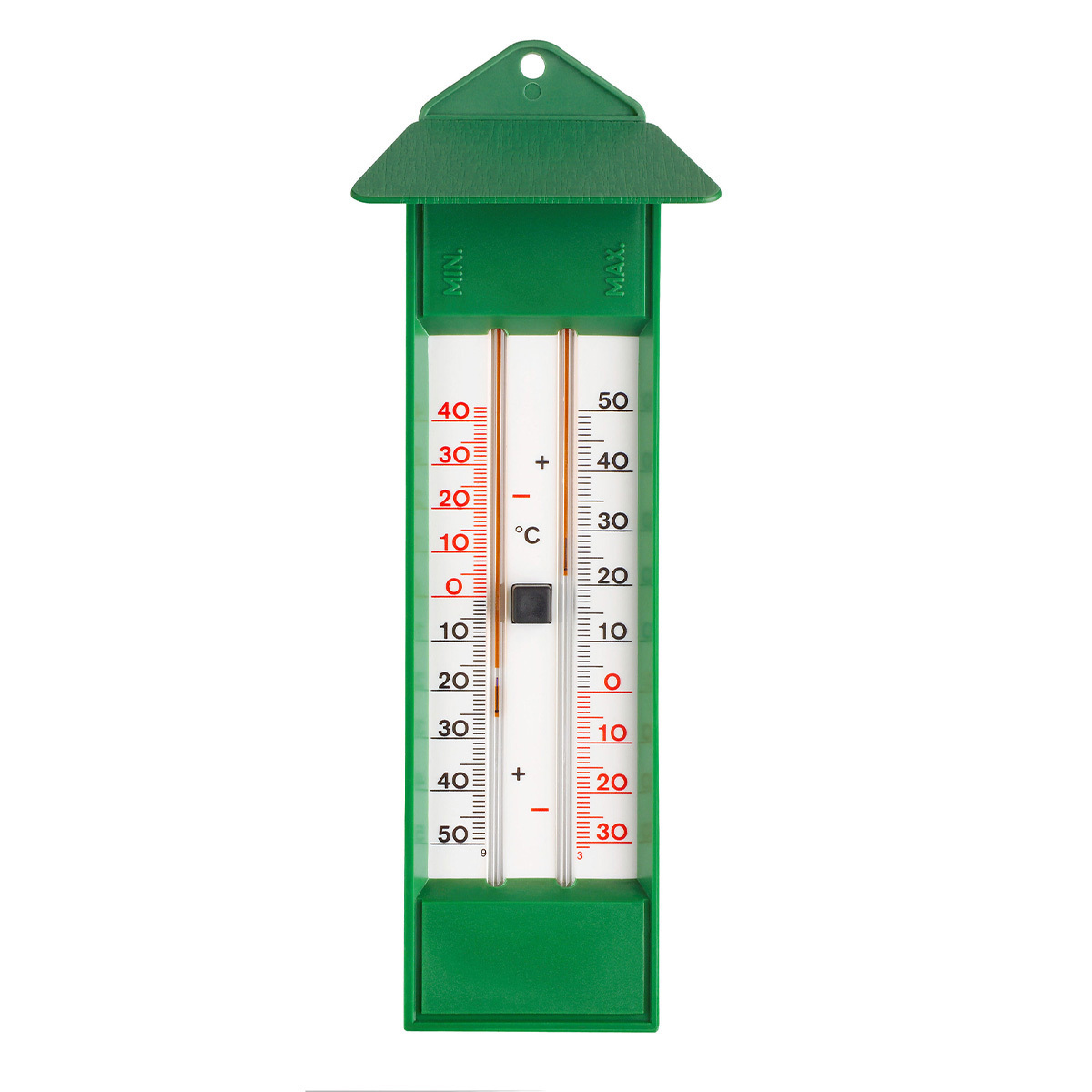 min-max thermometer groen